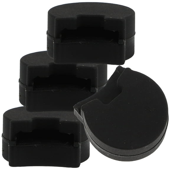 Yuan 4pcs Clarinet Thumb Rest Cushion Silicone Finger Rest Clarinet Instrument Accessory