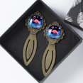 thumbnail image 4 of Starry Flamingos Book Marks and Bookmarks Set: Vintage Copper-Colored Lace Stainless Steel Accessories, Ideal Gifts for Readers and Book Lovers, 4 of 5