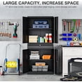 thumbnail image 3 of YANGLI 71" Tall Black Metal Storage Cabinet with Locking Doors, Drawer & Adjustable Shelves, Steel Tool Cabinet for Garage, Office, Shop, 3 of 6
