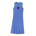 thumbnail image 4 of Vestido largo de verano para mujer, ropa elegante de primavera, vestido con cuello redondo para viajar , L L, 4 of 7