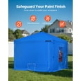 thumbnail image 5 of VEVOR Portable Paint Booth Tent,  115.35 x 115.35 x 71.26 inch Portable Garage Spray Tent, Waterproof Spray Booth with Foldable Frame Design & 2 Mesh Side Windows for Auto Parts, Furniture,Motorcycle, 5 of 9