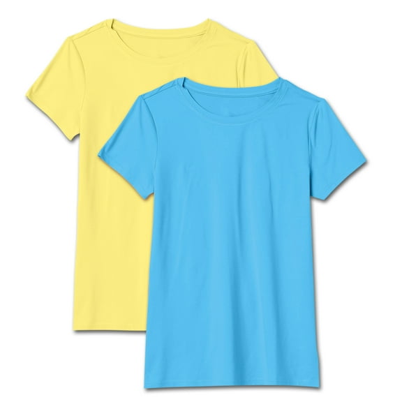 Basic T Shirts for Women Everyday Casual Loose Fit Summer Short Sleeve