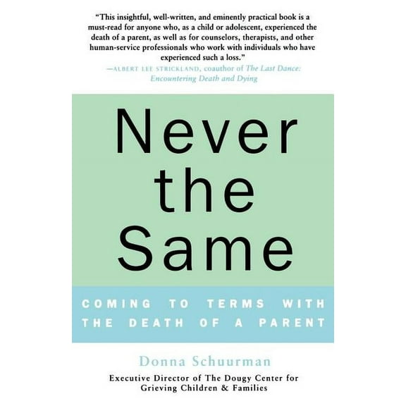 Never the Same : Coming to Terms with the Death of a Parent (Paperback)
