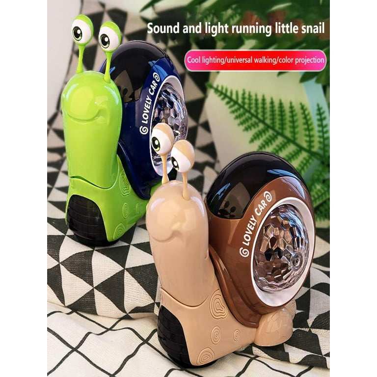 Luminous Snail Toy,2025 Upgraded Snail Toy,Crawling Snail Toy With