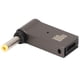 thumbnail image 3 of Adaptador de entrada hembra tipo C a CC, Chip de carga rápida PD, Material de aleación de aluminio, diseño de codo, Cable de alimentación para portátil de 100W, 2,5x0,7mm, 3 of 5