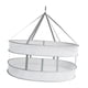 thumbnail image 2 of Tendedero de suéteres multiusos con gancho, portátil, plegable, para colgar ropa 2 niveles, 2 of 5
