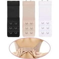 thumbnail image 2 of SSKFHGI Bra Extender Extension Elastic 2 Hooks Clip On Strap Band Soft Bra Nice, 2 of 9