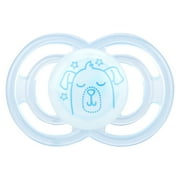 MAM Glow In The Dark Pacifiers, Baby Pacifier 6+ Months, Best Pacifier for Breastfed Babies, Premium Comfort and Oral Care 'Perfect' Collection, Boy, 1-Count