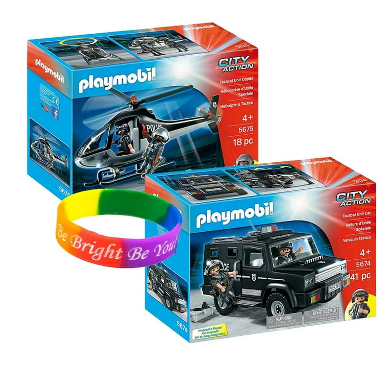Playmobil Toys Amazon Helicoptero Playmobil Helicopter Playmobil