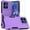 Purple, variant on TJS for Motorola Moto G Stylus 5G 2026 / G Stylus 5G 2025 Phone Case, with Tempered Glass Screen Protector, Heavy Duty Rugged Shockproof Full Body Protection Cover (Red)