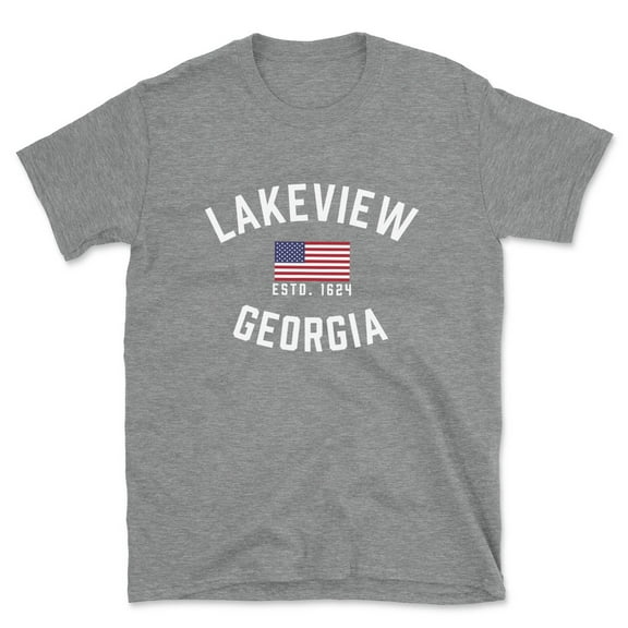 Lakeview Georgia Patriot Men's Cotton T-Shirt