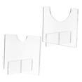 thumbnail image 4 of IFANLANDOR 2Pcs Clear Baseball Bat Display Rack for Home Decoration and Sports Display, 4 of 8