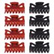 thumbnail image 1 of 10 pinzas para coletas duraderas con agarre sencillo, pinzas de mandíbula de moda, accesorios para el cabello para mujeres y niñas., 1 of 7