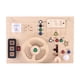 thumbnail image 1 of Tablero de actividades Montessori con luces LED, tablero sensorial de madera con luces LED, juguetes de viaje, tablero de actividades con, 1 of 9