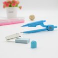 thumbnail image 3 of 3 Pcs Professional Compass Geometry Precision ABS Compass Propelling Mechanical Pencil Holder for Math Drafting School Students Office Tools with Pencil Leads Eraser(Random Color), 3 of 8