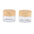 thumbnail image 2 of 2 uds botella vacía rellenada tarro de maquillaje cosmético envases de bálsamo labial-15g Yuyangstore Frascos con Tapa, 2 of 2