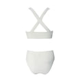 thumbnail image 5 of Cathalem Women's Bikini Set Two Piece Swimwear Bathing Suit for women Womens Swimming Suits Bikini(White,L), 5 of 5