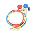 thumbnail image 1 of Manomètre de Réfrigérant de Climatisation Tuyaux de Charge de Réfrigérant avec Manomètre pour R12 R22 R404A R134A, 1 of 7