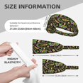 thumbnail image 2 of Mardi Gras3 Headbands for Women Men, Workout Elastic Sweat Band for Yoga Running Cycling Gym Exercise Non Slip Head Bands for Women's Hair, 2 of 5