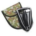 Equipped Outdoors Folding Shovel MultiTool With Pick Axe Camping