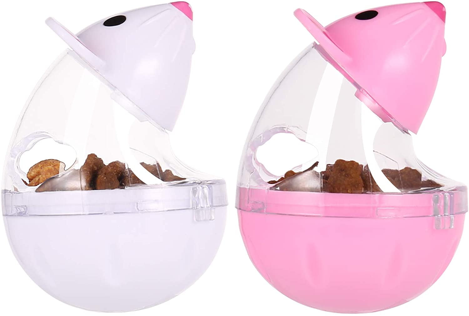 Fovien 2Pcs Cat Treat Dispenser Toy, Mouse Shape Cat Interactive Toy and  Food Dispenser for Pet Increases IQ Interactive & Food Dispensing -  Walmart.com