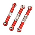 thumbnail image 3 of Varilla de Servo Sunnimix 7 Piezas para Wltoys 144001 RC Car Rojo, 3 of 8