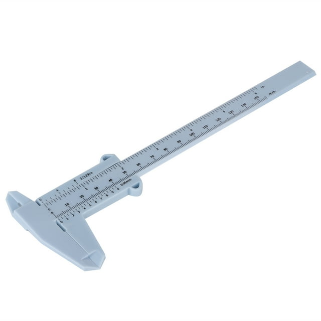 Plastic Dual Scale Eyebrow Vernier Caliper, Eyebrow Ruler, Wide Application Accessories Supplies For Home Salon