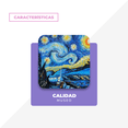 thumbnail image 3 of Cuadro Paisaje Morado Día Lluvioso Tela 100% Algodón Canvas Moderno Minimalista Listo para Colgar Maxigráfica Shop  Cuadro Abstracto Geometrico, 3 of 7