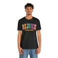thumbnail image 3 of Rejoice Collegiate Easter Shirt, Bible Scripture Philippians T-shirt, 3 of 5