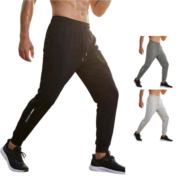 Stylish Men’s Casual Pants With Loose Fit Minimal Letter Print Knit Joggers Summer Comfort Versatility For Daily Wear Comfy Pants Trousers for Men