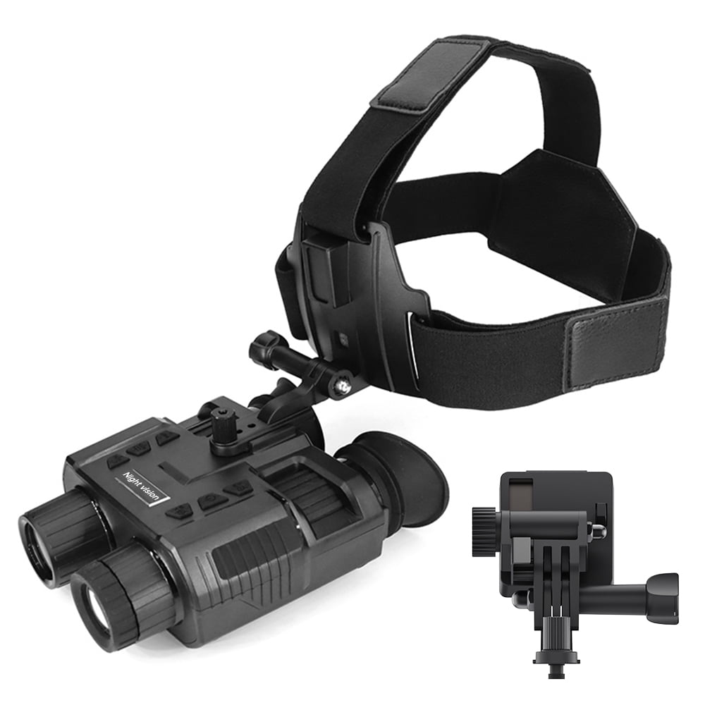 1080P Night Vision Device, 8X Digital Zoom Binoculars with 3D Display Ideal for Hiking and Cave Searching