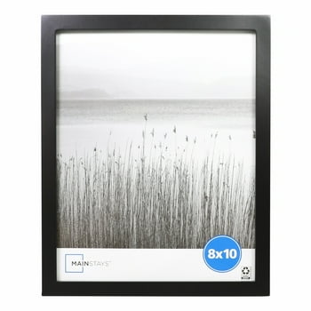 Mainstays 8x10 inch Black 0.5" Gallery op or Wall Picture Frame