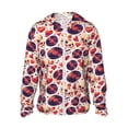 thumbnail image 2 of Lsque rock Skull record heart UPF 50+ Lightweight Sun Protection Men's Women's Long Sleeve Shirt, Hoodie Performance -Medium, 2 of 9