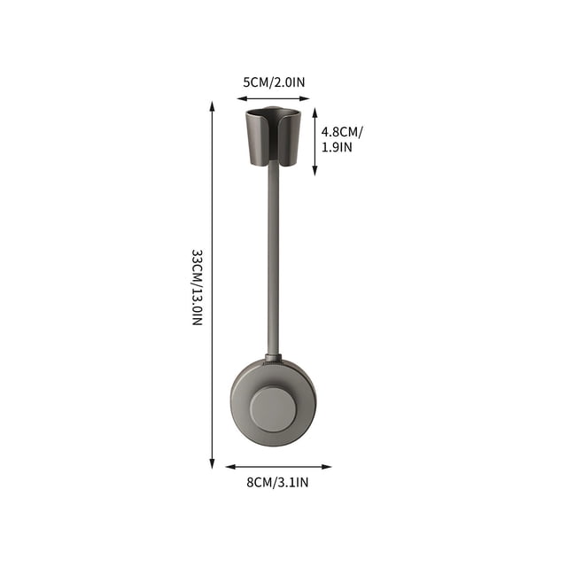 Wall Mounted Hair Dryer Suction Cup Non Perforated Multifunctional Bracket for Bathroom