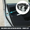 thumbnail image 2 of Unique Bargains Front Left Side Power Door Lock Actuator Motor Fit for Ford Focus 2012-2018 Black, 2 of 7