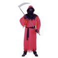 thumbnail image 2 of Fun World Mens Red Unknown Phantom Costume with One-Way Mesh Mask, 2 of 2