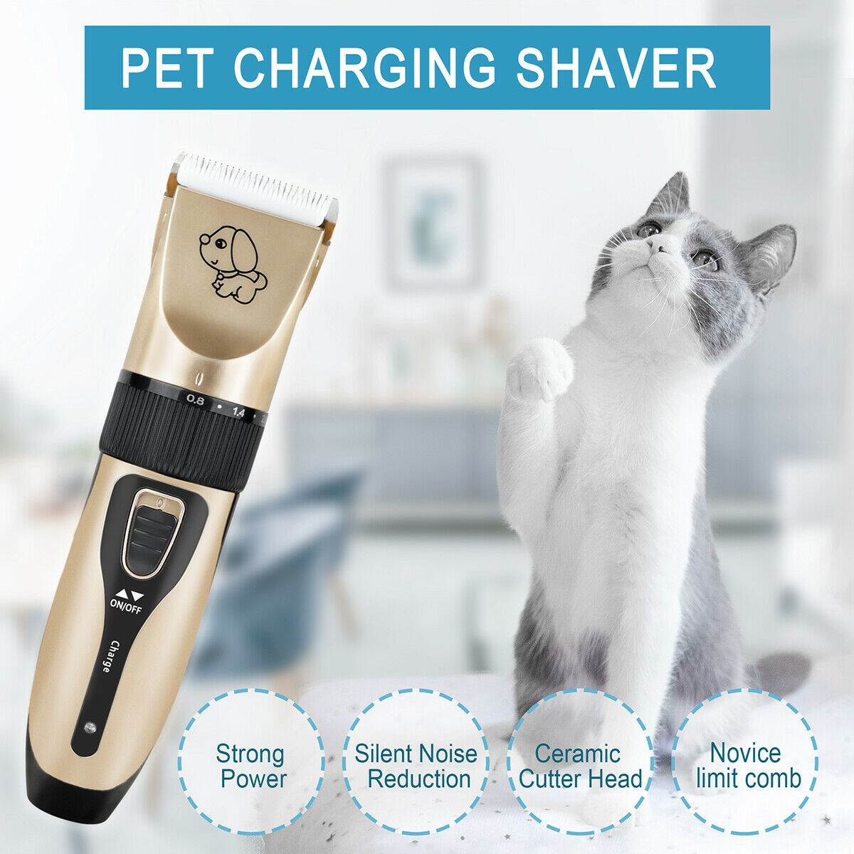 cat shaver silent