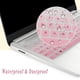 thumbnail image 3 of Funda de silicona para teclado de portátil, funda protectora para PC y portátil, uso general Rosa claro, 3 of 9