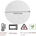thumbnail image 1 of 100 Sheets Of Baking Paper 8 Inch Round Parchment Paper, 1 of 3
