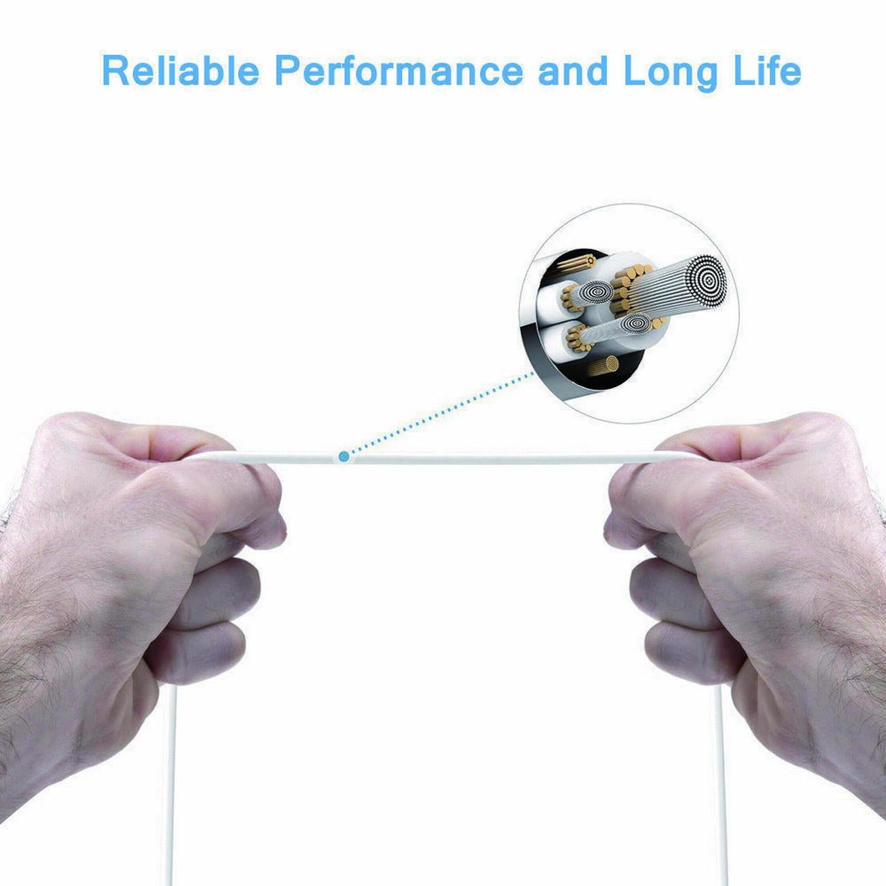 Micro USB Charger Cords Fast Charging Cable Cord For Cell Phone Android, 50 Pcs