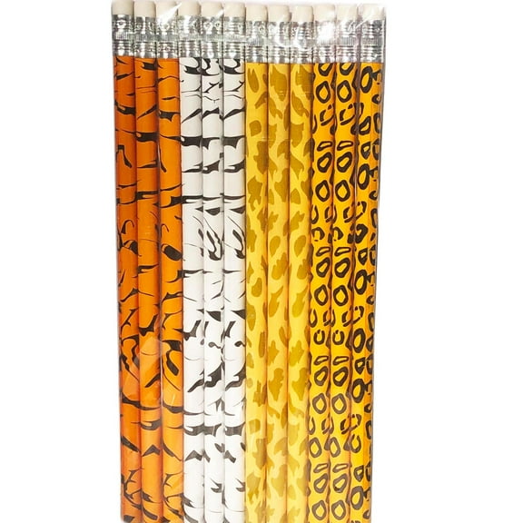 Safari Animal 12 Pencils Pack