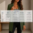 thumbnail image 3 of Azrian Women’s Open Front Ribbed Knit Long Cardigan, Casual Long Sleeve Outerwear Sizes S-2XL, 3 of 8
