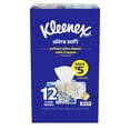 thumbnail image 2 of Kleenex Ultra Soft 3 Ply Facial Tissues, 12 Boxes, 720 Tissues, 2 of 2