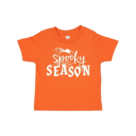 

Inktastic Spooky Season Halloween Spider Gift Toddler Boy or Toddler Girl T-Shirt