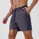 thumbnail image 1 of pstuiky Hombres bajos, Pantalones cortos casuales de verano para hombre, de color liso, con cintura elástica y bolsillo con cordón. Pantalones cortos de entrenamiento, 1 of 6