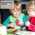 thumbnail image 4 of Juguete de enhebrado de madera para preescolar, juguete de enhebrado de frutas con palitos para enhebrar, juguete de actividad Montessori, 4 of 8