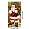 dream 2025 christmas decorations outdoor 90x200cm Christmas Santa Door