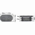 thumbnail image 3 of 20pcs Oval Plastic Furniture Leg Caps (15x30mm) for Chair & Trampoline, 3 of 5