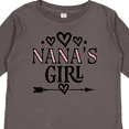 thumbnail image 4 of Inktastic Nana Girl Granddaughter Girls Long Sleeve Toddler T-Shirt, 4 of 5