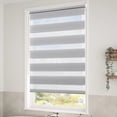 thumbnail image 5 of Tarmeek Waterproof Roll Up Shade Curtain 40x130cm Gray, PEVA Bathroom Window Privacy Light Filtering Panel for Kitchen Laundry Room, Quick Dry Mildew Proof, 5 of 9